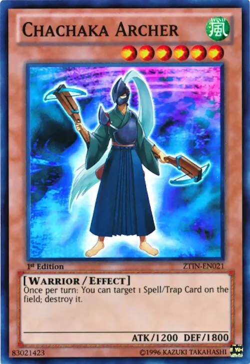 Chachaka Archer — 2013 Zexal Collection Tin — Yu-Gi-Oh!