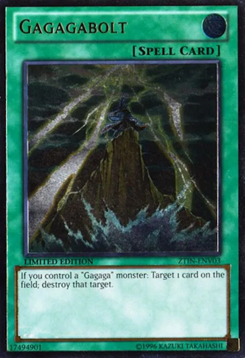 Gagagabolt — 2013 Zexal Collection Tin — Yu-Gi-Oh!