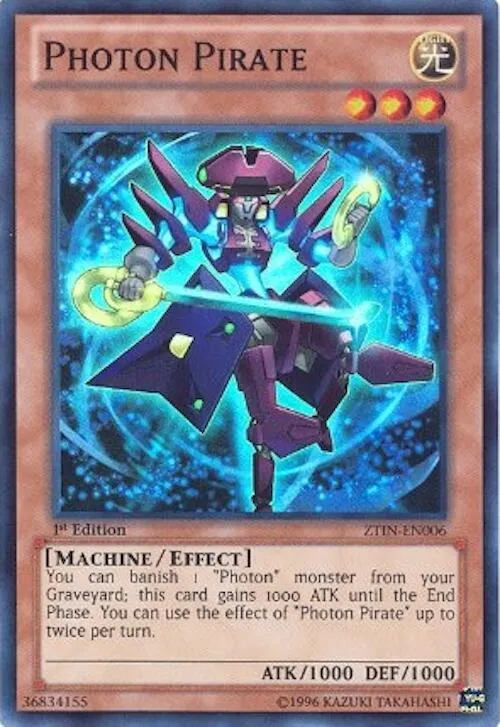 Photon Pirate — 2013 Zexal Collection Tin — Yu-Gi-Oh!
