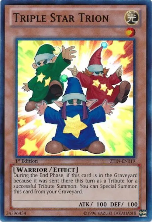 Triple Star Trion — 2013 Zexal Collection Tin — Yu-Gi-Oh!