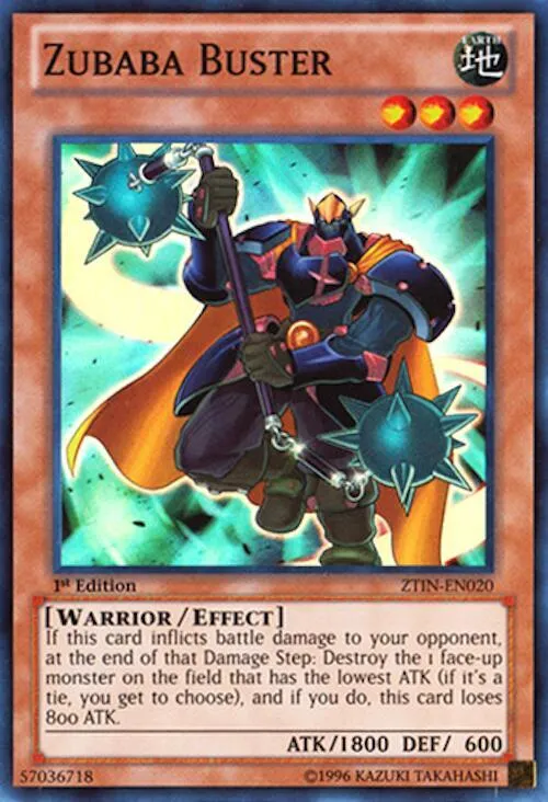Zubaba Buster — 2013 Zexal Collection Tin — Yu-Gi-Oh!